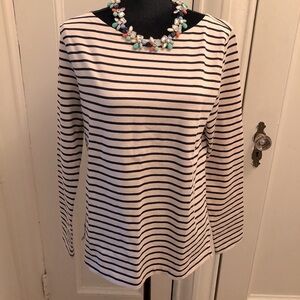 J CREW 3/4 sleeved striped shirt!